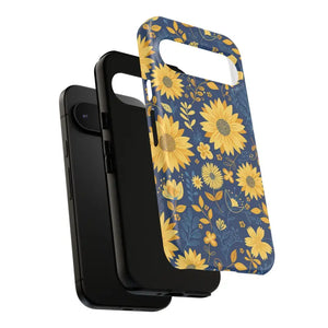 Phone Case - Sunflower Tough - Protective Floral Iphone - Dipaliz