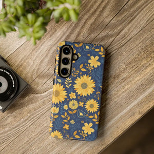 Phone Case - Sunflower Tough - Protective Floral Iphone - Dipaliz