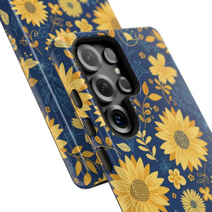 Phone Case - Sunflower Tough - Protective Floral Iphone - Dipaliz