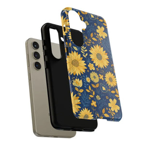 Phone Case - Sunflower Tough - Protective Floral Iphone - Dipaliz