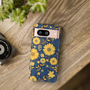 Phone Case - Sunflower Tough - Protective Floral Iphone - Dipaliz