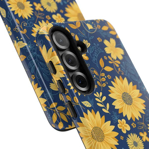 Phone Case - Sunflower Tough - Protective Floral Iphone - Dipaliz