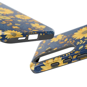 Phone Case - Sunflower Tough - Protective Floral Iphone - Dipaliz