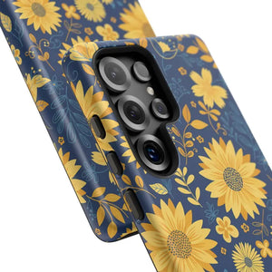 Phone Case - Sunflower Tough - Protective Floral Iphone - Dipaliz