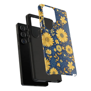 Phone Case - Sunflower Tough - Protective Floral Iphone - Dipaliz