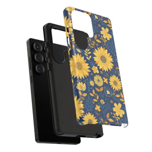 Phone Case - Sunflower Tough - Protective Floral Iphone - Dipaliz