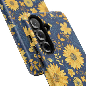 Phone Case - Sunflower Tough - Protective Floral Iphone - Dipaliz