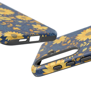 Phone Case - Sunflower Tough - Protective Floral Iphone - Dipaliz