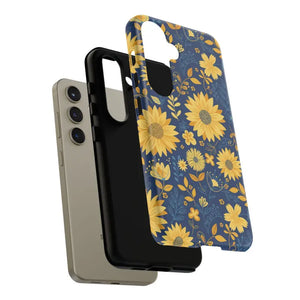 Phone Case - Sunflower Tough - Protective Floral Iphone - Dipaliz