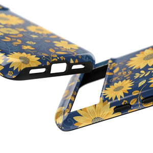 Phone Case - Sunflower Tough - Protective Floral Iphone - Dipaliz