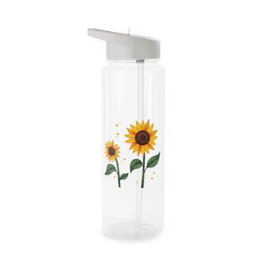 Sunflower Tritan Water Bottle - Eco-friendly Hydration - Dipaliz - Bottles