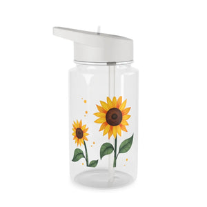 Sunflower Tritan Water Bottle - Eco-friendly Hydration - Dipaliz - Bottles