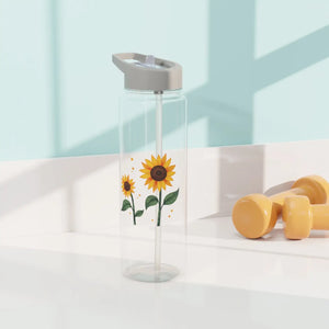 Sunflower Tritan Water Bottle - Eco-friendly Hydration - Dipaliz - Bottles