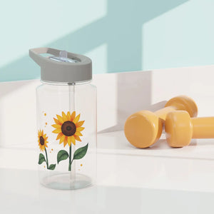Sunflower Tritan Water Bottle - Eco-friendly Hydration - Dipaliz - Bottles