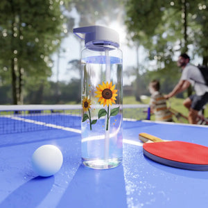 Sunflower Tritan Water Bottle - Eco-friendly Hydration - Dipaliz - Bottles