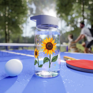 Sunflower Tritan Water Bottle - Eco-friendly Hydration - Dipaliz - Bottles