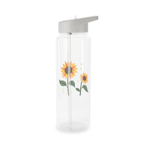 Sunflower Tritan Water Bottle - Eco-friendly Hydration - Dipaliz - Bottles