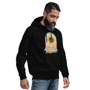 Cloud-soft Sunflower Unisex Hoodie - Cotton Blend - Dipaliz - Hoodies