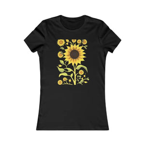 Women’s Favorite Tee - Sunflower Comfort Style - Dipaliz - s / Black - T-shirts