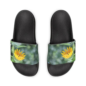 Slide Sandals - Sunflower Artistic Expression - Dipaliz