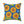 Cropped-in sunflower heads filling the DipaliZ cushion face