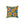 Square throw pillow by DipaliZ with original smiling sunflower artwork