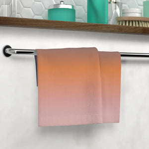 Sunset Gradient Face Towel – Soft Cotton - Dipaliz - Washcloths