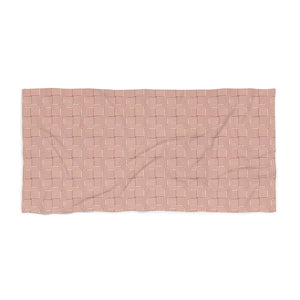 Sunset Stripe Beach Towel – Soft Cotton Blend - Dipaliz - Towels