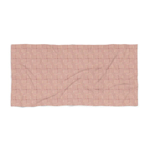 Sunset Stripe Beach Towel – Soft Cotton Blend - Dipaliz - Towels