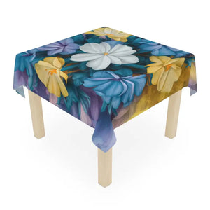 Sunshine Bloom Tablecloth One-sided Print Lasting Freshness Dipaliz - one Size / White - Tablecloths