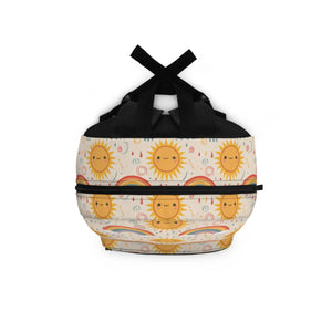 Vibrant Rainbows Cozy Backpack - Lightweight Waterproof - Dipaliz - Backpacks