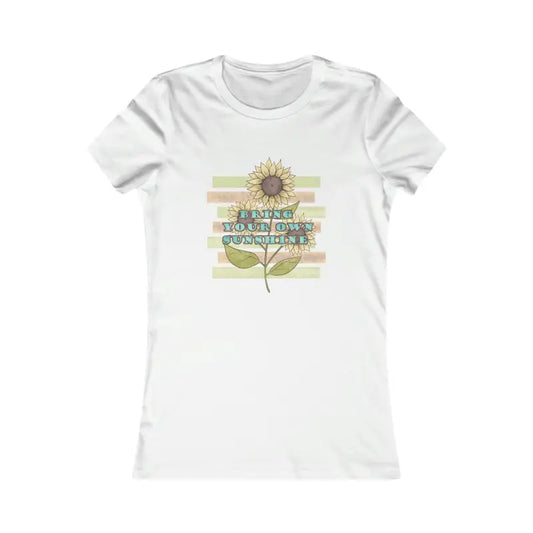 Shine Bright in your Women’s Favorite Tee - s / White T-shirt