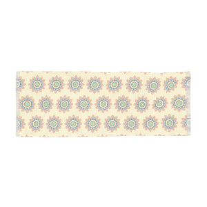 Sunshine Yellow Geometric Scarf - Style Statement - Dipaliz - 27’’ × 73’’ - Scarves & Shawls