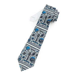 Super Football Necktie Essentials with Keeper Loop - Dipaliz - one Size - Neckties