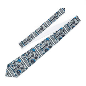 Super Football Necktie Essentials with Keeper Loop - Dipaliz - one Size - Neckties