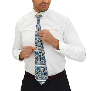 Super Football Necktie - Keeper Loop Polyester - Dipaliz - Neckties