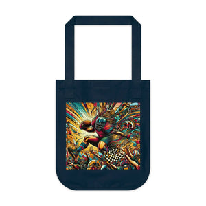 Eco Friendly Football Canvas Tote - Sporty Style - Dipaliz - Shopping Totes