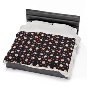 Super Football Velveteen Plush Blanket – Game Day - Dipaliz - Blankets