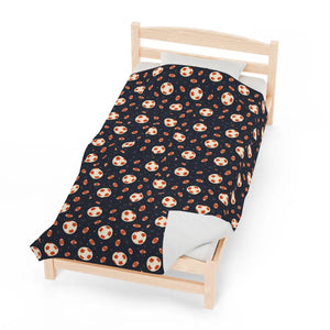 Super Football Velveteen Plush Blanket – Game Day - Dipaliz - Blankets