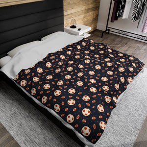 Super Football Velveteen Plush Blanket – Game Day - Dipaliz - Blankets