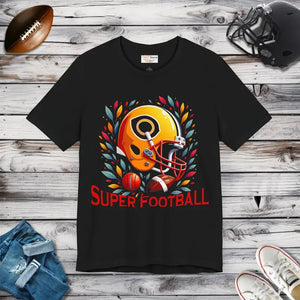 Score Big Super Football Player Unisex Jersey Tee - Dipaliz - Black / s - T-shirts