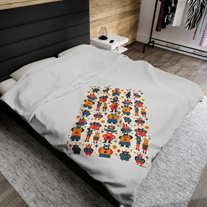 Football Velveteen Plush Blanket – Soft Throw - Dipaliz - Blankets
