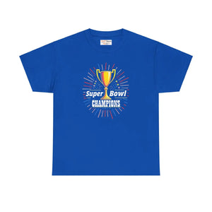 Unisex Heavy Cotton Tee Super Football Champs - Dipaliz - T-shirts
