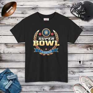 Super Champs Unisex Heavy Cotton Tee - Durable Classic - Dipaliz - T-shirts