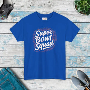 T-shirt - Super Football Squad Unisex Heavy Cotton Tee - Dipaliz Neon Blue / s