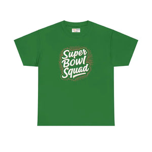 T-shirt - Super Football Squad Unisex Heavy Cotton Tee - Dipaliz Turf Green / s