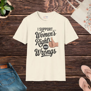 Soft Cotton Womens Rights Unisex Tee Bold Stance - Dipaliz - T-shirts - s