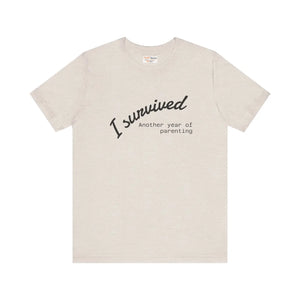 Fun Parenting Unisex Tee - Wild Year Cotton Shirt - Dipaliz - T-shirts - Xs