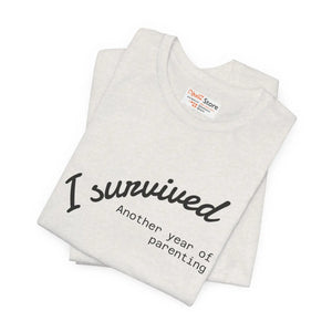 Fun Parenting Unisex Tee - Wild Year Cotton Shirt - Dipaliz - T-shirts - Xs