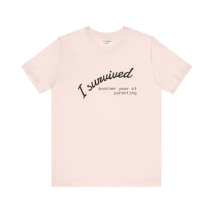 Fun Parenting Unisex Tee - Wild Year Cotton Shirt - Dipaliz - T-shirts - Xs